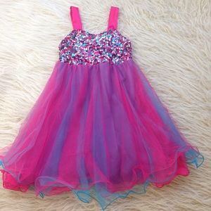 Justice sequin party dress formal  6